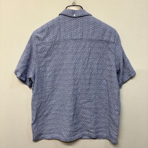 The Stronghold Men Short Sleeve Button Shirt Top XL X-Large Regular Fit D038 -27 - Picture 10 of 14